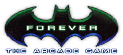Batman Forever title screen for Sega Saturn